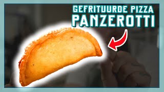 GEFRITUURDE PIZZA PANZEROTTI  EtenmetNick  How to [upl. by Harmaning]