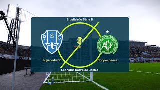 ⚽ Paysandu vs Chapencoense ⚽  Brasileiro Serie B 10092024  Fif [upl. by Maxim]