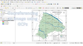 QGIS Series 5 Georeferencing using GCPs in QGISGeoreferencing Topo MapEnable Georeference tool [upl. by Aneehs]