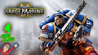 Warhammer 40000 Space Marine 2 Gameplay LIVE  Part 4 [upl. by Leor232]