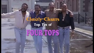 TOP TEN The Best Songs Of The Four Tops [upl. by Annala]