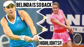 Bencic Belinda vs Podrez Veronika  R2 Petange Open 2024 Highlights [upl. by Phillida832]