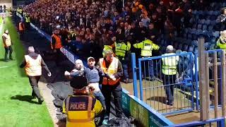 Rochdale Vs Oldham  PENALTY MISS amp SCENES AFTERWARDS [upl. by Atnahs]