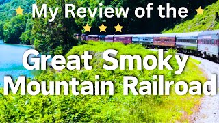 My Review of the Great Smoky Mountain Railroad in Bryson City NC [upl. by Danete356]