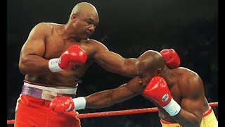 George Foreman vs Michael Moorer  1994 ESPN [upl. by Ahsieit]