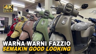 UPDATE WARNA TERBARU YAMAHA FAZZIO 2024  4K Video 🌟 [upl. by Idas]