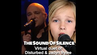 Sound of Silence  Virtual Duet by Disturbed and Jaydn Rylee [upl. by Gnehp]