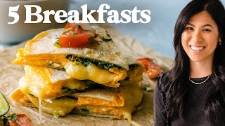 5 Super Easy BREAKFAST IDEAS To Keep on Repeat [upl. by Reina]