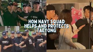 Navy Squad Always Helping and Protecting Taeyong [upl. by Aggri]