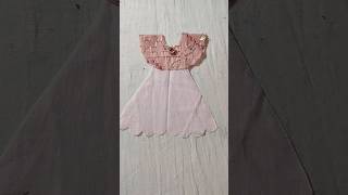 New style frock cutting and stitching hackshortsfeed video 💯 [upl. by Aniret501]