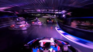 Supercharged Entertainment Worlds Largest Indoor Go Kart Track  Edison NJ POV  50585 1st [upl. by Akired]