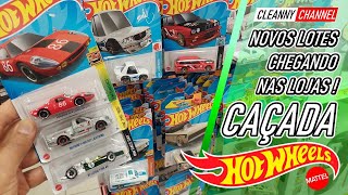 CAÇADA HOT WHEELS LOTES NOVOS CHEGANDO nas LOJAS PTBR Cleanny channel 1606 [upl. by Hukill660]