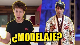 ¿Qué se siente caminar junto a SUPER MODELOS en una pasarela  Juanpa Zurita [upl. by Quarta]