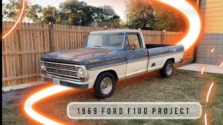 1969 F100 Crazy custom fame coyote swap build [upl. by Attennaej]