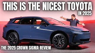 This is The Nicest Toyota in 2025 The Crown Signia Review [upl. by Aniarrol]