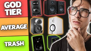 BEST Studio Monitors Tier List 2024 [upl. by Aronek]