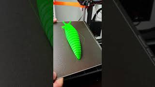 3D Printed Fleixble Slug 🐛printinplace articulated [upl. by Cand765]