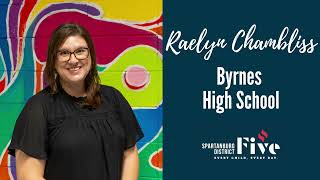 Raelyn Chambliss Byrnes High School 202324 Teacher of the Year [upl. by Aikas503]