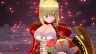 FateExtella The Umbral Star  Nero Saber’s Noble Phantasm [upl. by Akerley25]