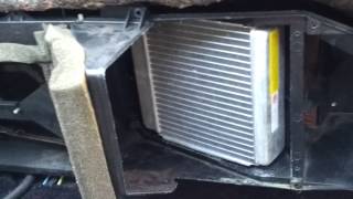 Third Gen firebirdcamaro heater core install modi [upl. by Nanon]