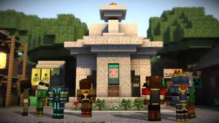 Minecraft Story Mode Episode 4 Part 44  Reuben Will Be Remembered amp A Hero [upl. by Anyar]