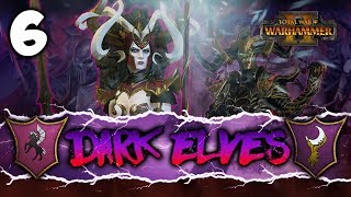 THE TORTURED ORACLE  Total War Warhammer 2  Dark Elves Coop Campaign w Lionheartx10 6 [upl. by Gaves483]