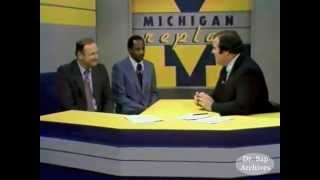 1982 Michigan Replay Anthony Carter Guest Appearance [upl. by Drisko509]