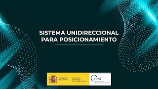 Sistema unidireccional para posicionamiento [upl. by Teriann]