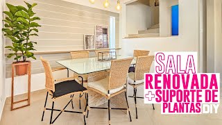 Sala reforma  DIY Suporte de Planta [upl. by Evangelia]