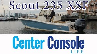 Scout 235 XSF Center Console [upl. by Acima]