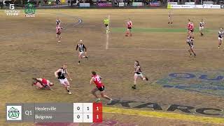 OEFN GRAND FINAL  DIV 1 RESERVES HEALESVILLE V BELGRAVE [upl. by Eilama]