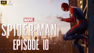 Marvels Spider Man Remastered  Part 10 4K Gameplay [upl. by Devin556]