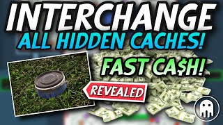 Interchange Stash Guide  ALL Hidden Caches Revealed  Escape From Tarkov [upl. by Home]