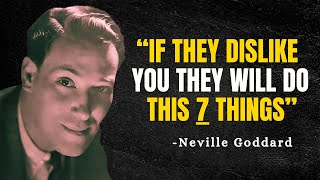 7 Signs That Someone Dislikes You and is Hiding it  Neville Goddard Motivation [upl. by Onavlis454]