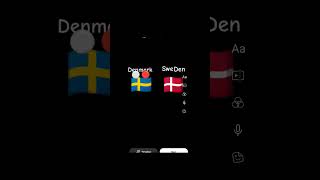 Sweden Denmark Meme countryballs memes [upl. by Cassondra]