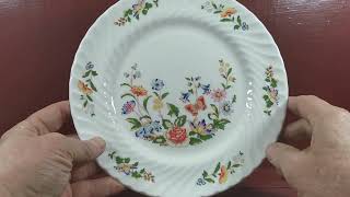 Aynsley China Cottage Garden 825inch Dessert Plate [upl. by Heidi]