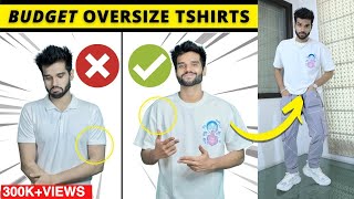 7 RULES for Oversized T Shirt Styling LINKS  Budget Streetstyle  BeYourBest Fashion  San Kalra [upl. by Deeyn]