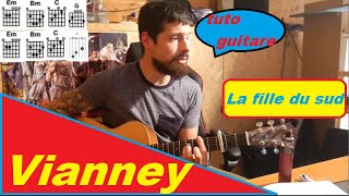 VianneyLa fille du sud tuto guitare [upl. by Bullen]