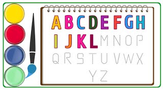 Capital Letter For Nursery Class  ABC Phonic Songs  Learn to Write Alphabet [upl. by Annaliese]