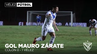 El gol de Mauro Zárate a Colón [upl. by Namhar]