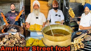 5 Best Non Veg Food In Amritsar  Street Food  Pettoo Singh [upl. by Byrdie]