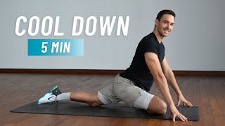 5 Min Full Body Cool Down Stretches  Do After Every Workout [upl. by Budde]