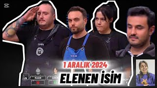 MASTERCHEF TÜRKİYE 1 ARALIK 2024 KİM ELENDİ MASTERCHEF 1 ARALIK 2024 ELENEN İSİM BELLİ OLDU [upl. by Duile341]