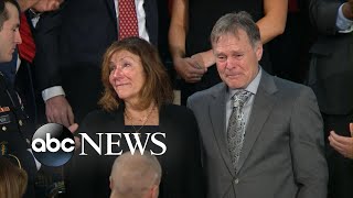 Otto Warmbiers parents attend State of the Union [upl. by Adnilreb]