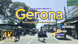 Tarlac Road Trip No 6 GERONA  Central Luzon Philippines  Driving Tour  4K [upl. by Sydalg]