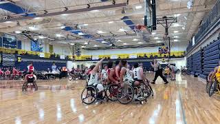 Michigan Wheelchair Basketball 4th Wolverine Invitational  SC4 Fieldhouse Port Huron [upl. by Cavit531]