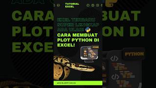 Python Plot in Excel Emang Bisa excelindonesia microsoftexcel exceltips exceltricks excel [upl. by Horatius]