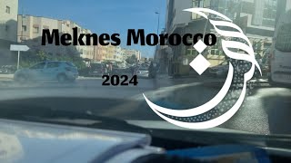 Meknes Morocco💢💢Walking tour 🇲🇦12012024💫 [upl. by Friede]