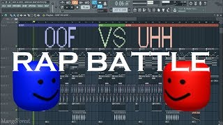 OOF vs UHH  MIDI Art RAP BATTLE [upl. by Korff]