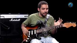 Base Simples de Blues  Iniciante como tocar  aula de guitarra [upl. by Thunell399]